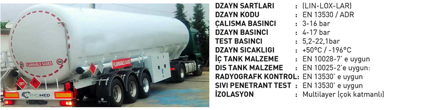 Taşıma Tankları | Cryo Center Basınçlı Kaplar